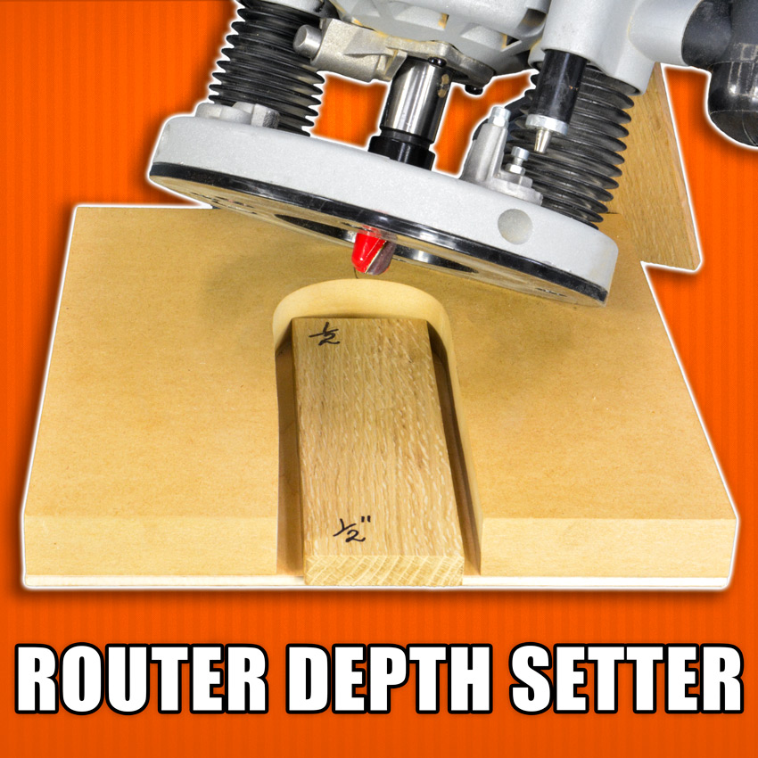 Router Depth Setter Jig