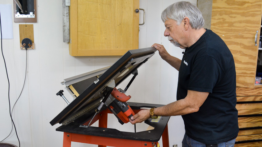 Router Table Lift
