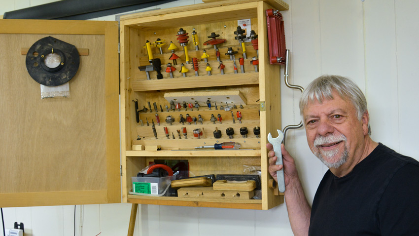 Router Bit Storage