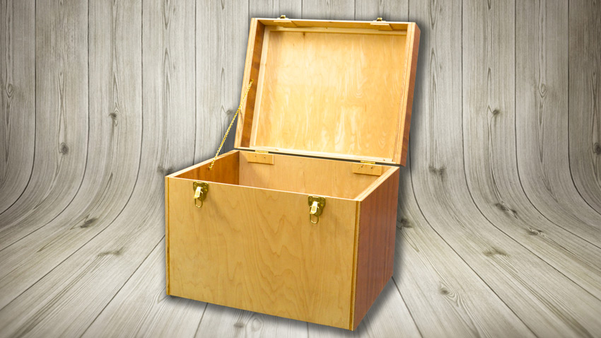 Wood storage Box