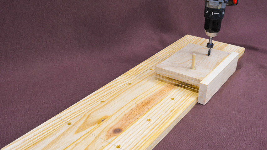 Shelf Pin Jig