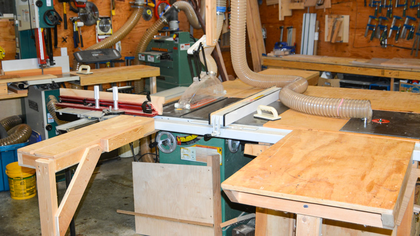 Table Saw Bench