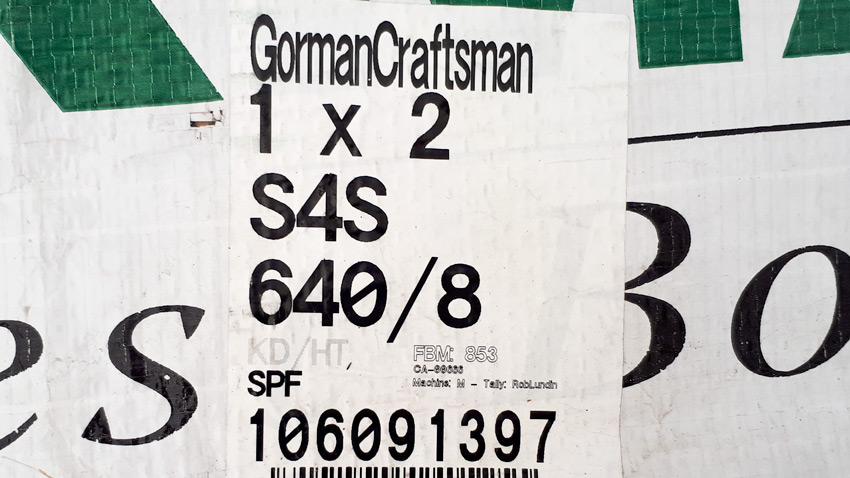 Softwood Left Construction Grade Right Select Grade169 4