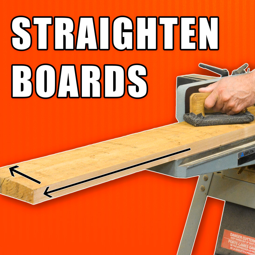 Tips to Straighten Boards and Squaring Lumber