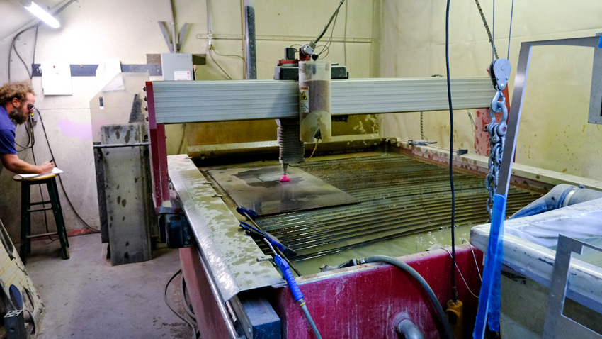 Steel Water cutter