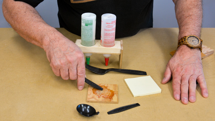 Epoxy mixing
