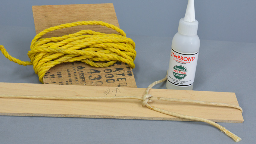 woodworking knots and glue 