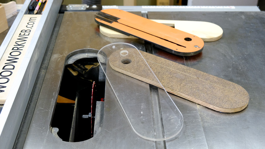 Tablesaw Plates