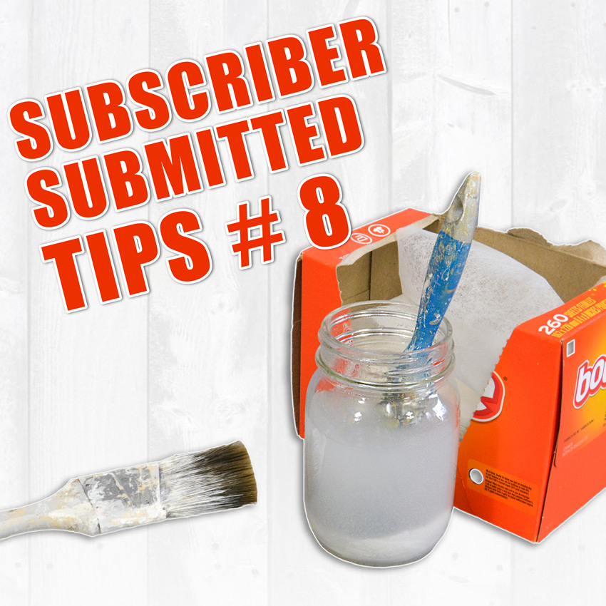 Subscriber Submitted Woodworking Tips and Tricks - Episode 8