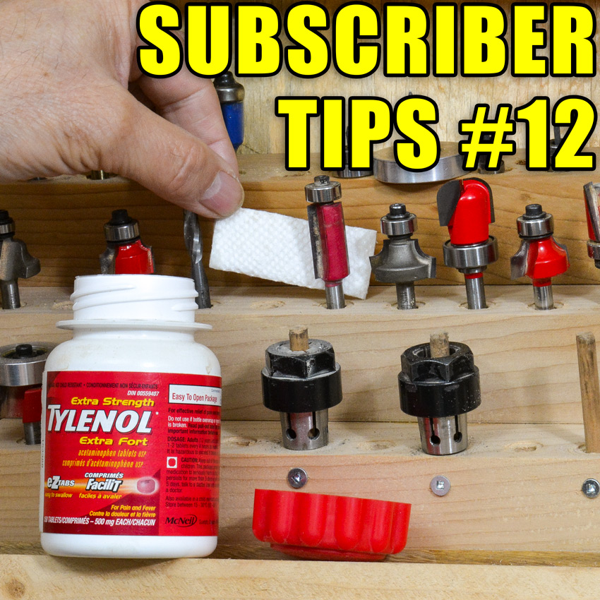 5 Quick Woodworking Tips / Subscriber Tips Episode 12