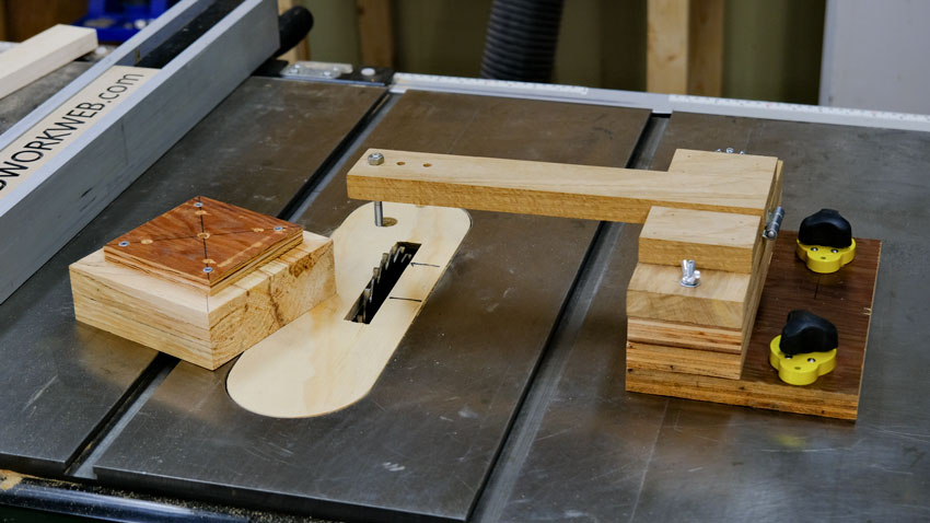 MAGNETIC Table Saw Bowl Jig