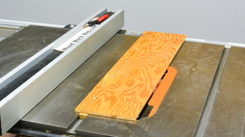 Table Saw Fence alignment the easy way