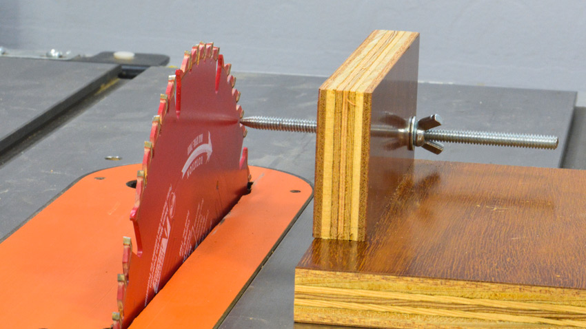 Checking Trunion Set-up and Blade Warpage