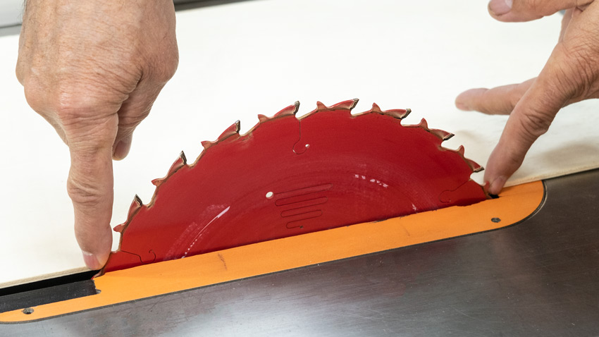 Table Saw Safety Blade Hieght
