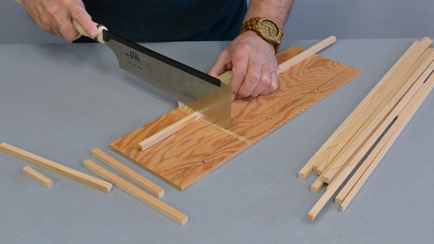 Thin woodworking cuts