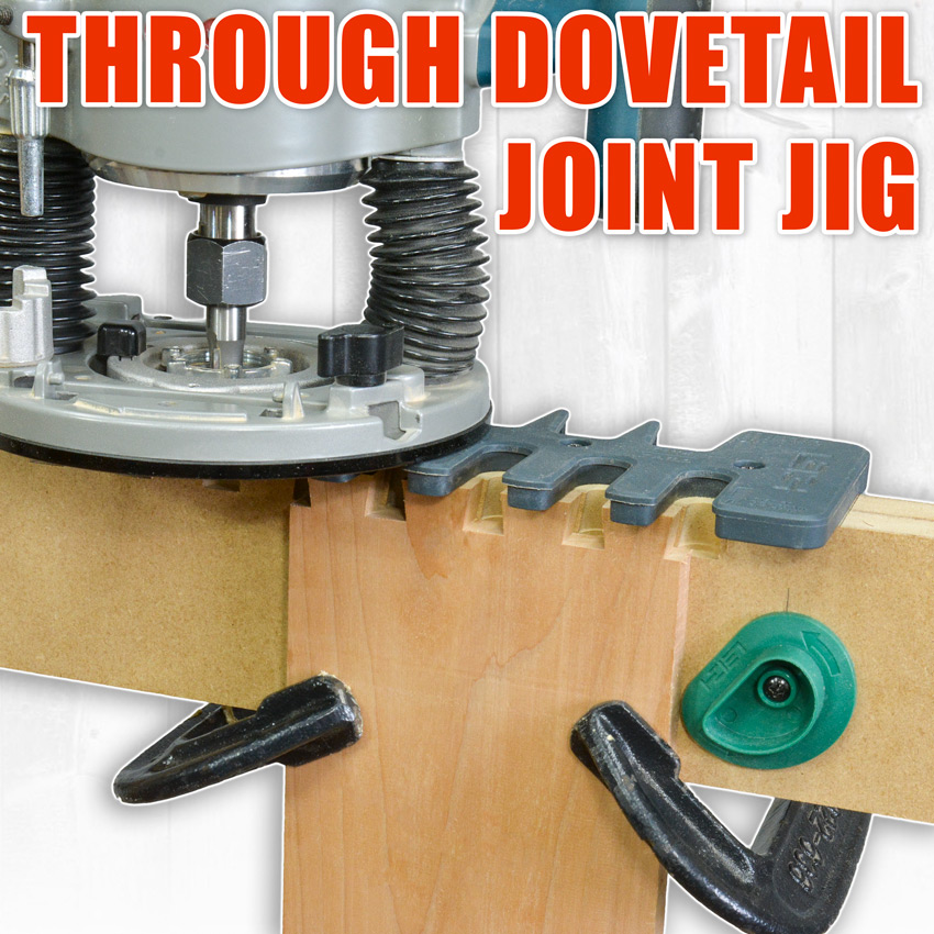 Through Dovetail Joint Jig / How to Make Dovetails Through Dovetail Joint Jig / How to Make Dovetails