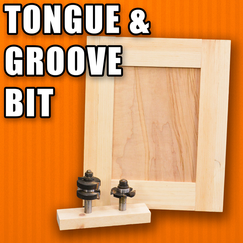 Tongue and Groove / Rail and Stile Router Bits - Shaker Style Doors Making
