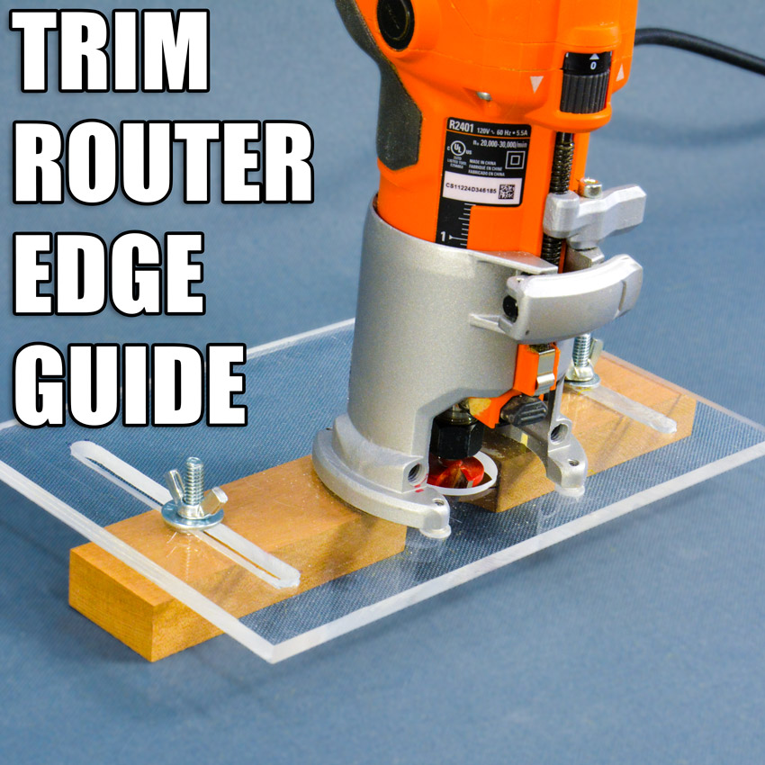 trim router edge jig