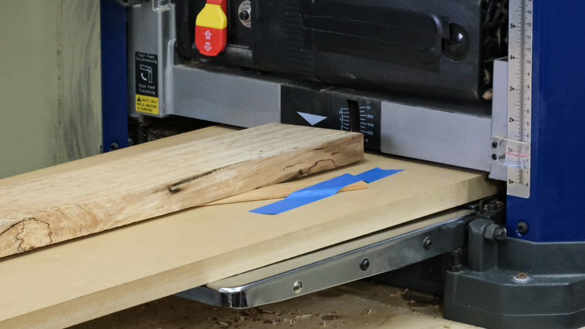 Thinkness Planer Sled