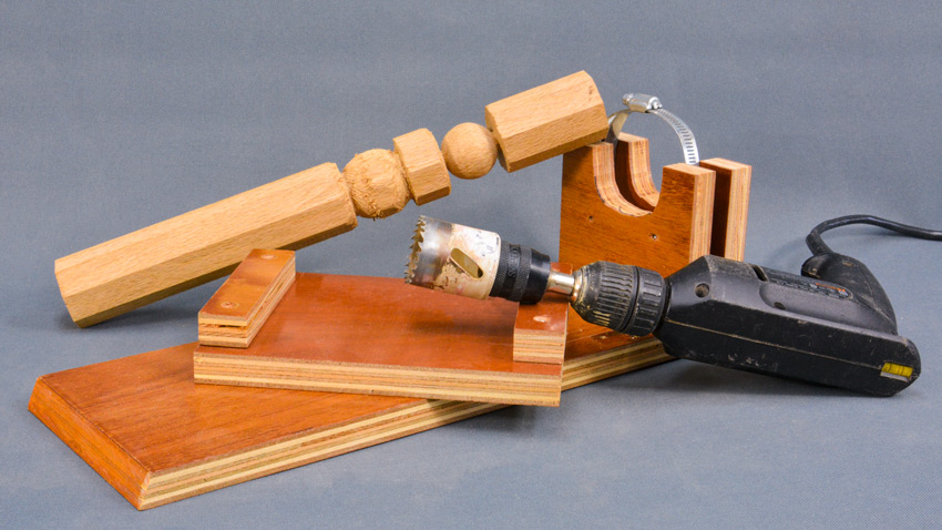 Wood Balls Lathe Jig