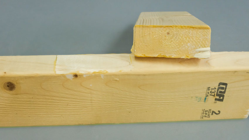 Butt Glue Joint Test