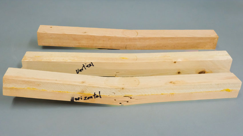 Laminated Wood Joinery Test