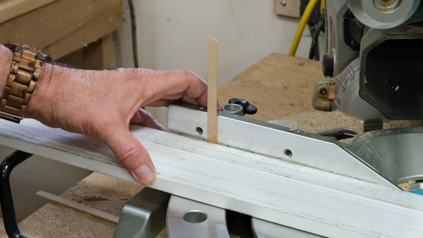 Miter saw shims