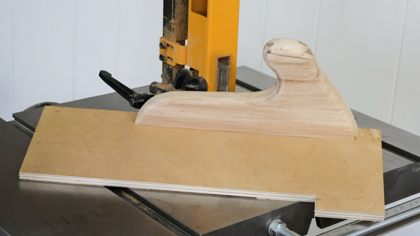 Bandsaw push stick