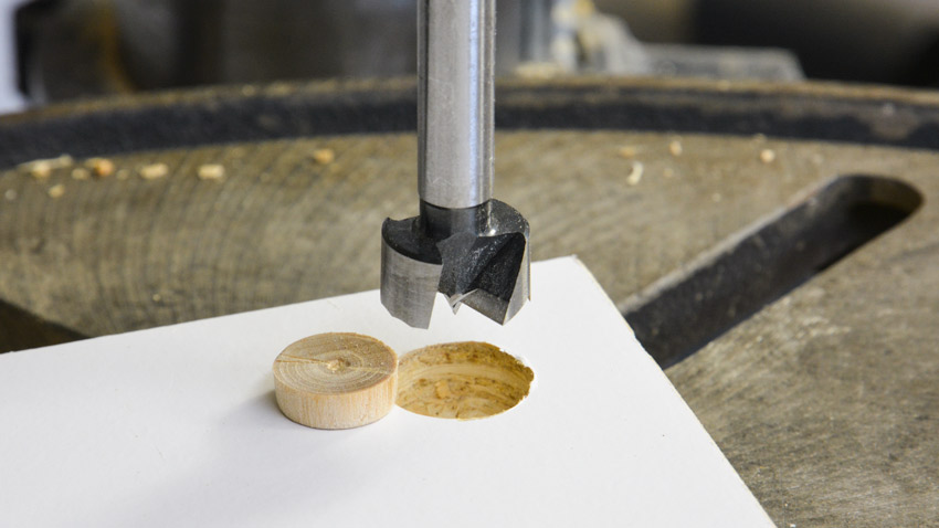 Re-Drilling Larger Holes