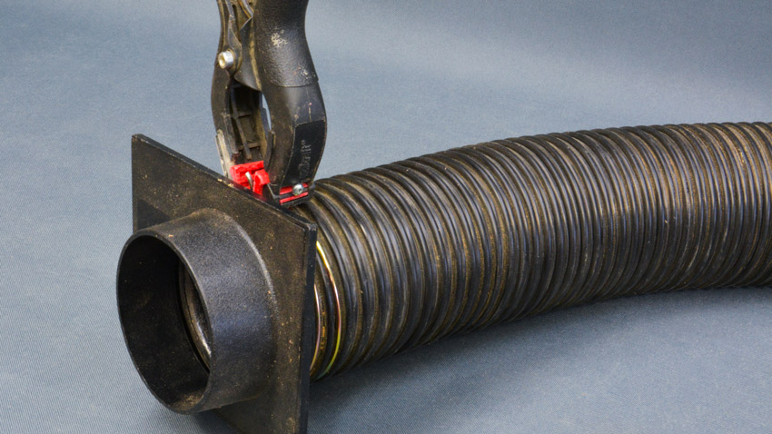 Spring Clamp Hose Clamp to a Speed Clamp