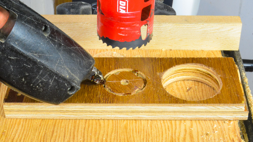 Hole Saw Use - Making a Larger Size Hole