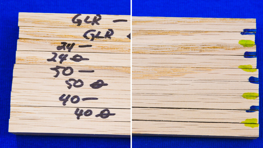 Zero Clearance Table Saw Insert Test OAK