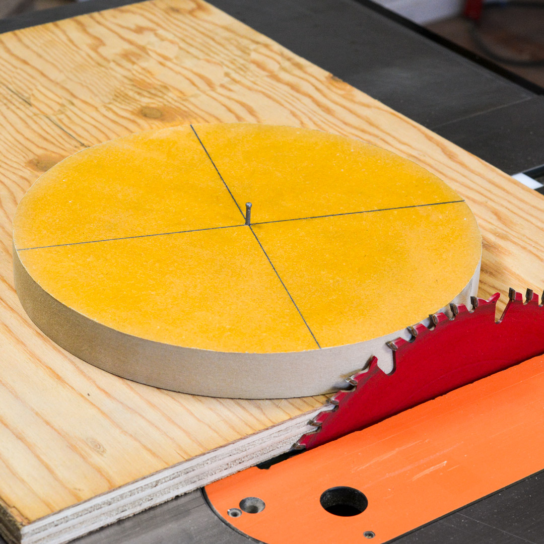 Circle cutting jig