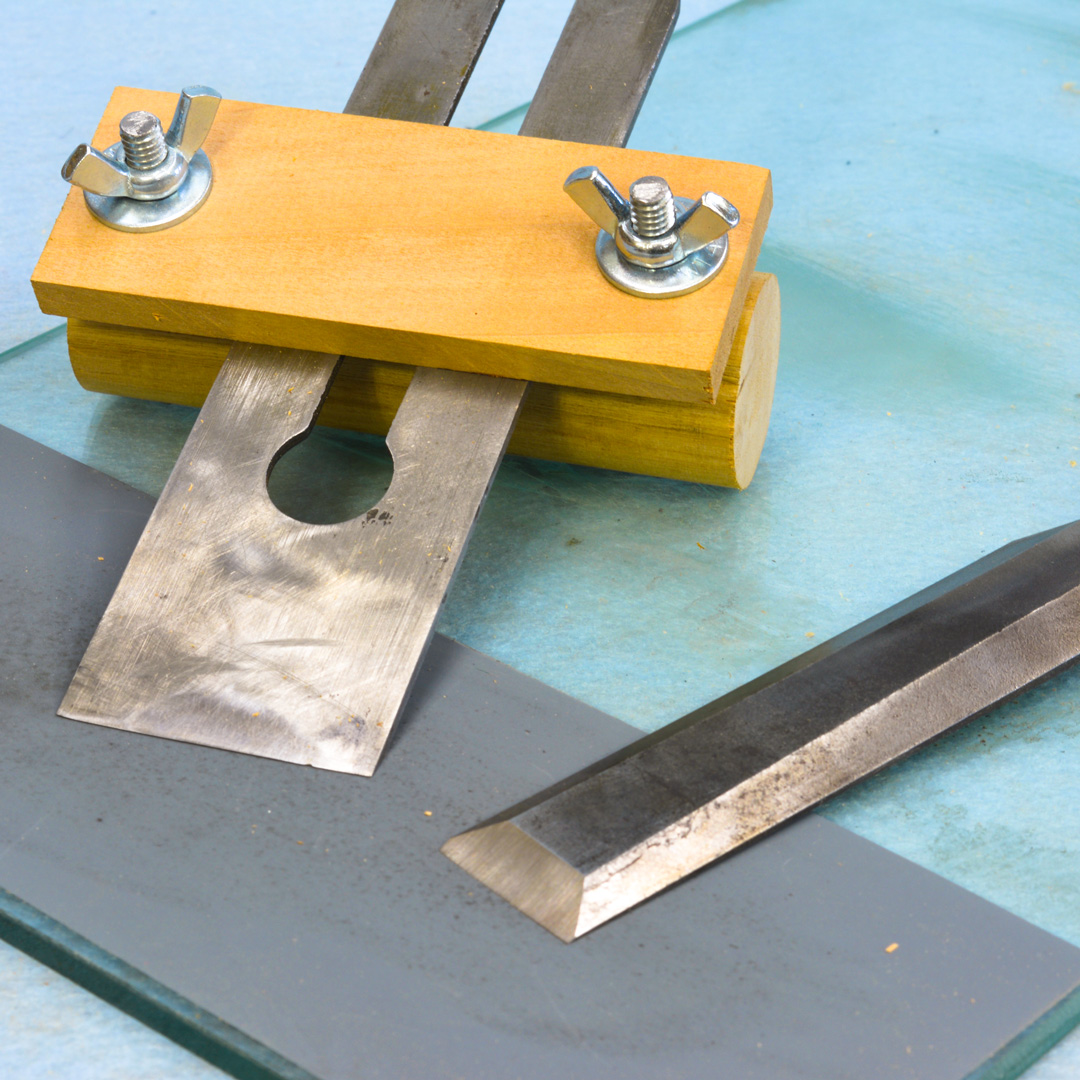 sharpening plane blades