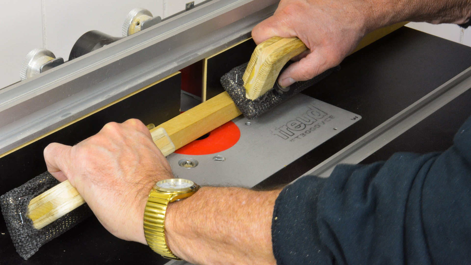 Router Table Push Block