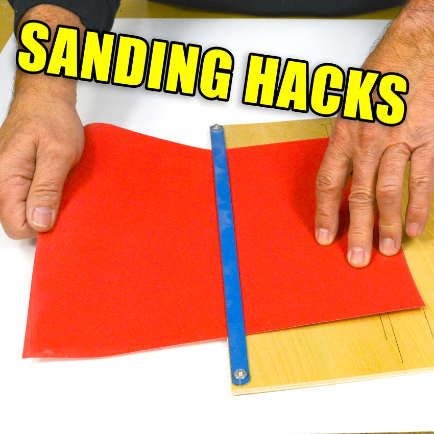 wood sanding tips and trick