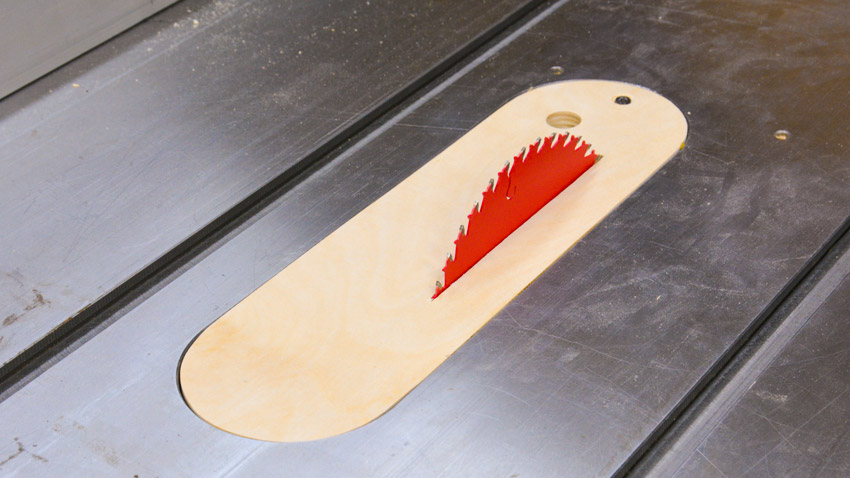 Table Saw Throat Plate