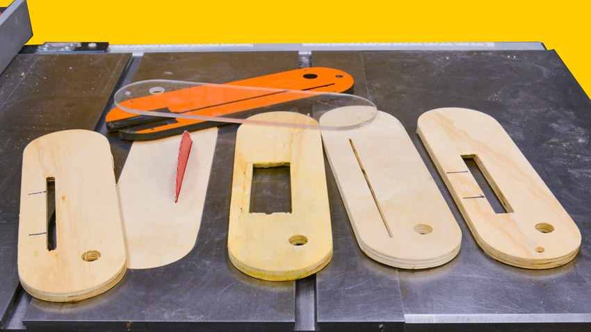 Table Saw Inserts