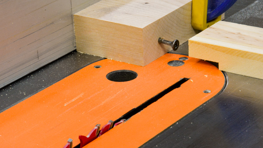Table saw Stops
