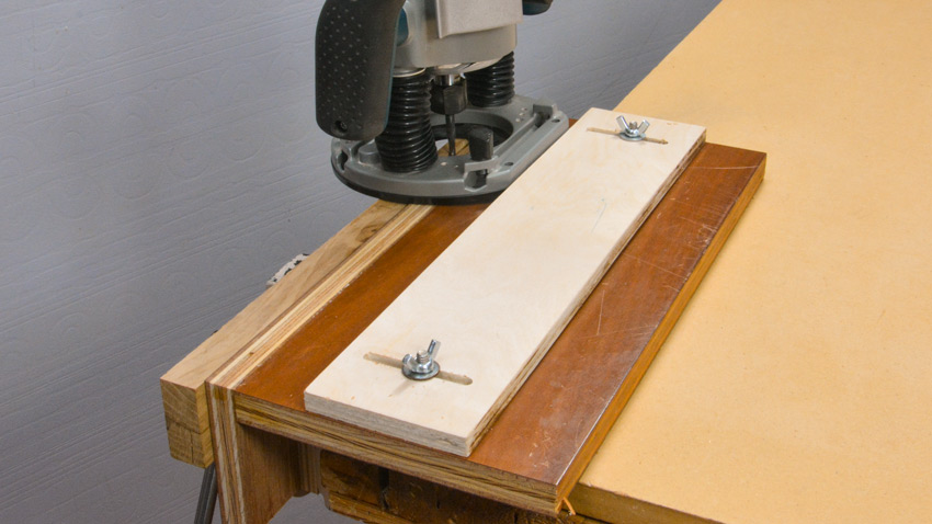 Mortise or Slotting Router Jig