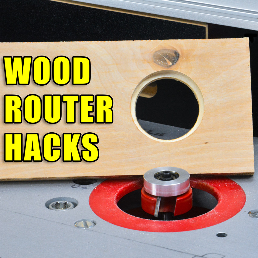 Wood Router Tips and Tricks