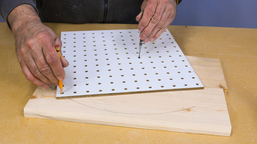 Pegboard Circle Jig