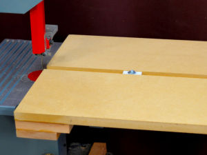 circle jig on bandsaw