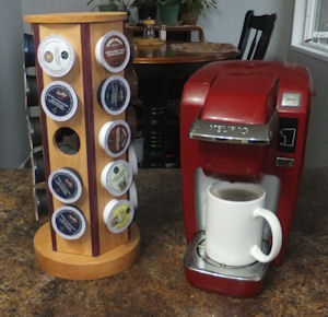 keurig coffee pod holder
