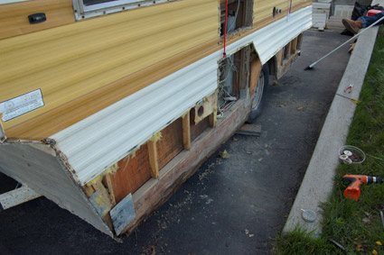 Travel Trailer side panels