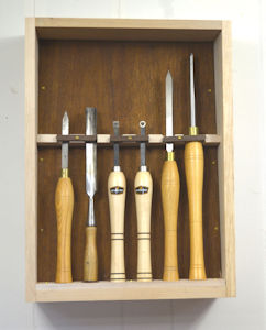 wood turning tool rack