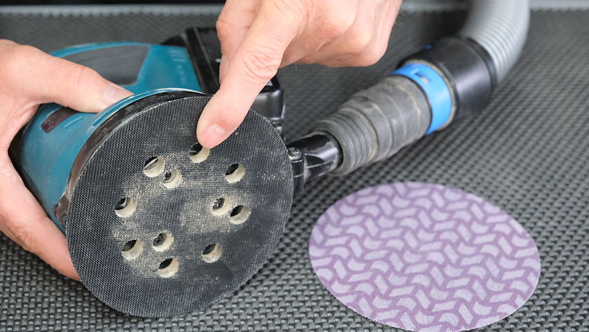 orbital sander dust extraction
