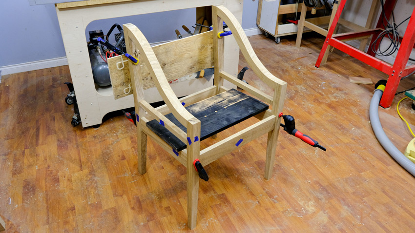 Wood chair