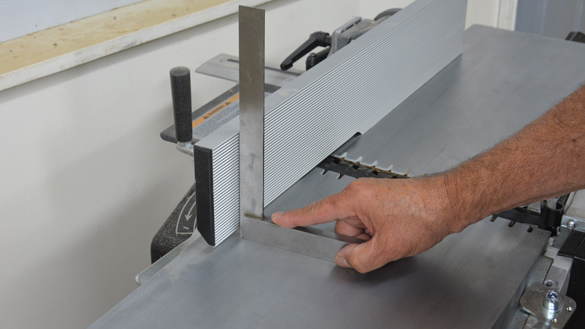 Squaring a Wood Jointer