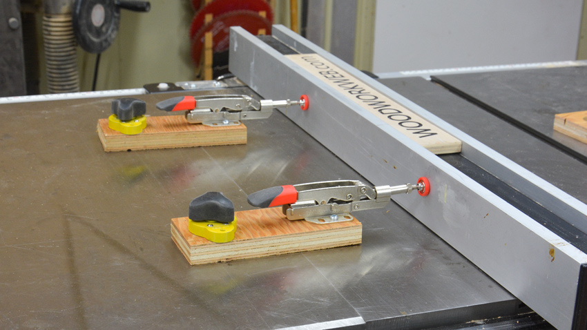 Magswitch jig for the squaring tablesaw fence